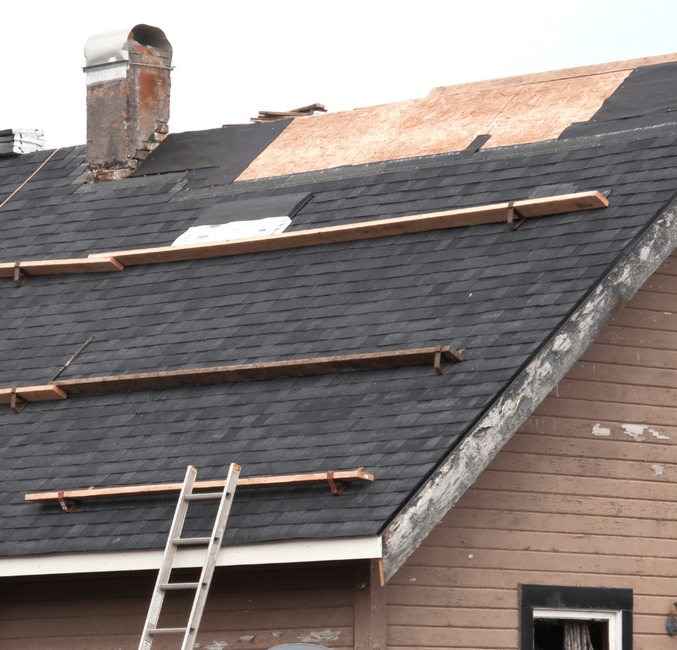 Replacing a poorly installed roof in Calgary